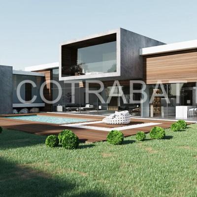 Plan 3d maison architecte merignac 3