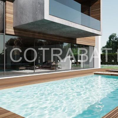 Plan 3d maison architecte merignac 5