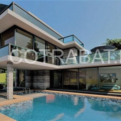 Plan 3d maison architecte pessac 3