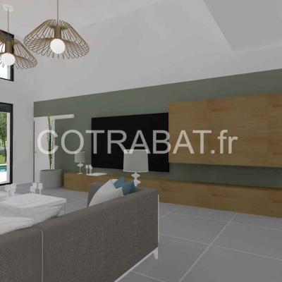 Plan 3d maison lesparre maitre oeuvre gironde 7