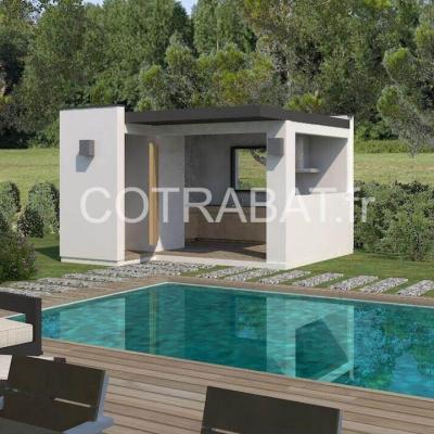 Plan 3d maison montussan 2