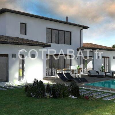 Plan 3d maison montussan 6