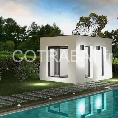 Plan 3d maison montussan 8