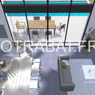 Plan maison 3d sauterne maitre oeuvre gironde 1