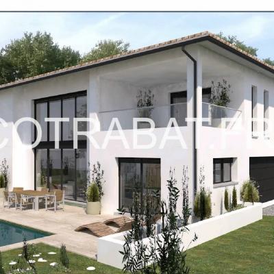 Plan maison 3d sauterne maitre oeuvre gironde 11