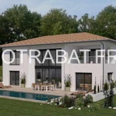 Plan maison 3d sauterne maitre oeuvre gironde 4