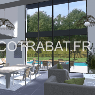 Plan maison 3d sauterne maitre oeuvre gironde 5